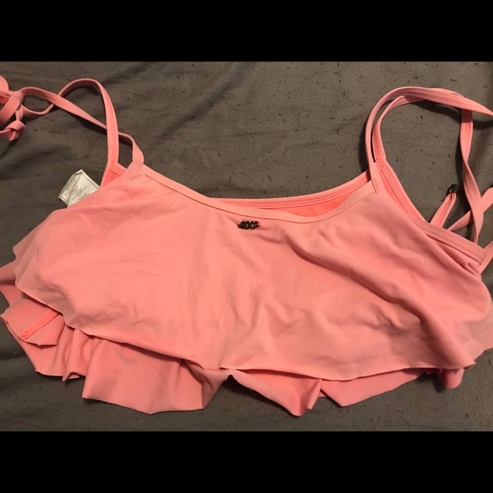Pink Roxy Swimsuit Top - Picture 2 of 2